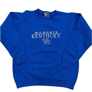Vintage 90s Pro Player Kentucky Wildcats Crewneck Sweatshirt Embroidered Adult M